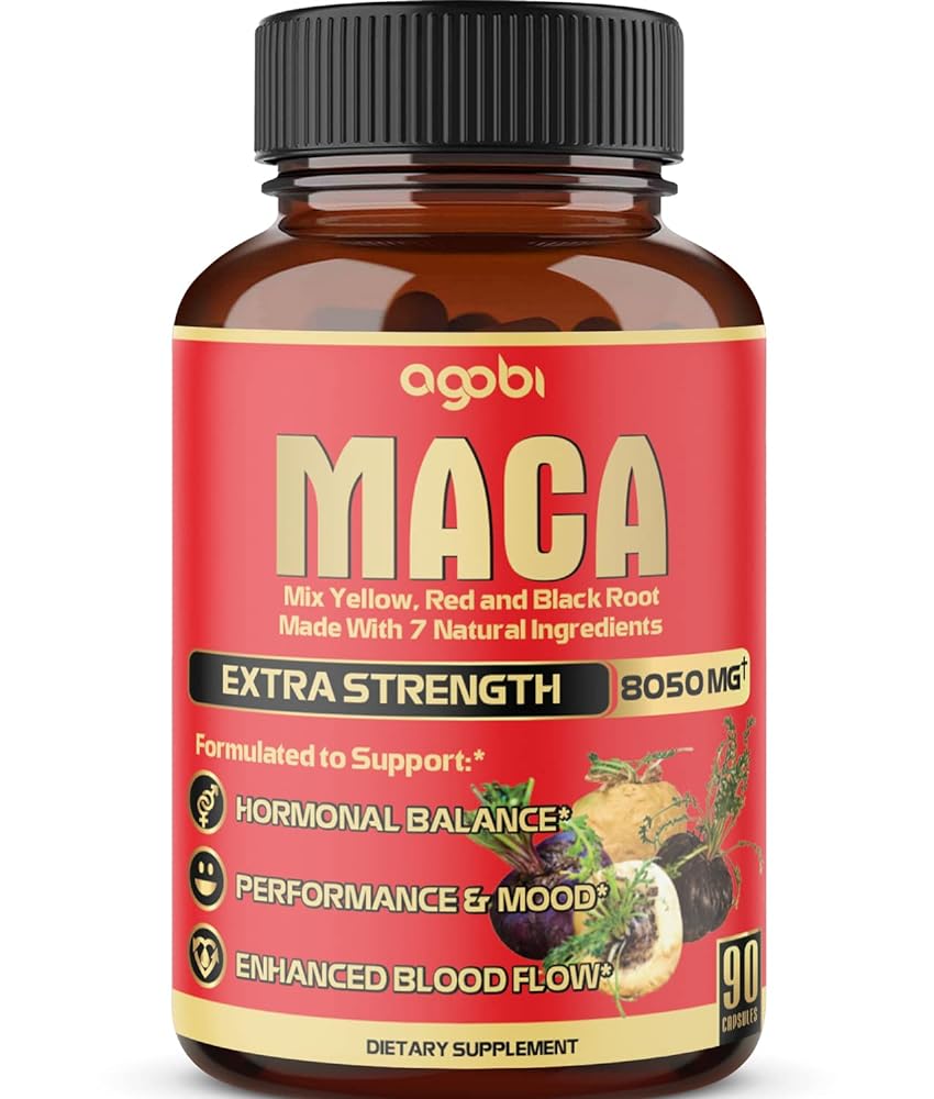 Brand Maca Root Capsules – Energy...