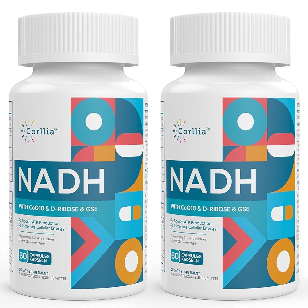BrandName NADH CoQ10 D-Ribose Supplement