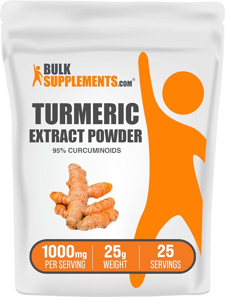 BulkSupplements Turmeric Extract Powder...