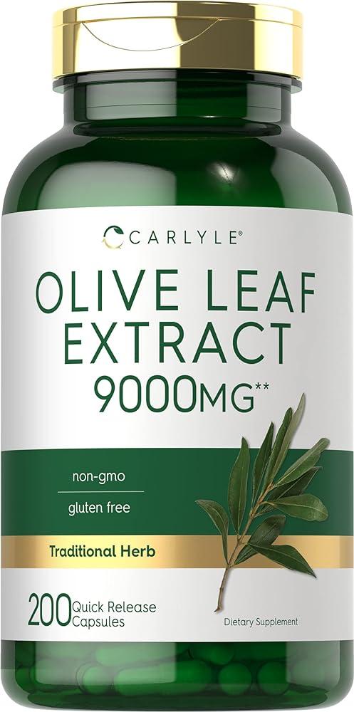 Carlyle Olive Leaf Extract Capsules, Hi...