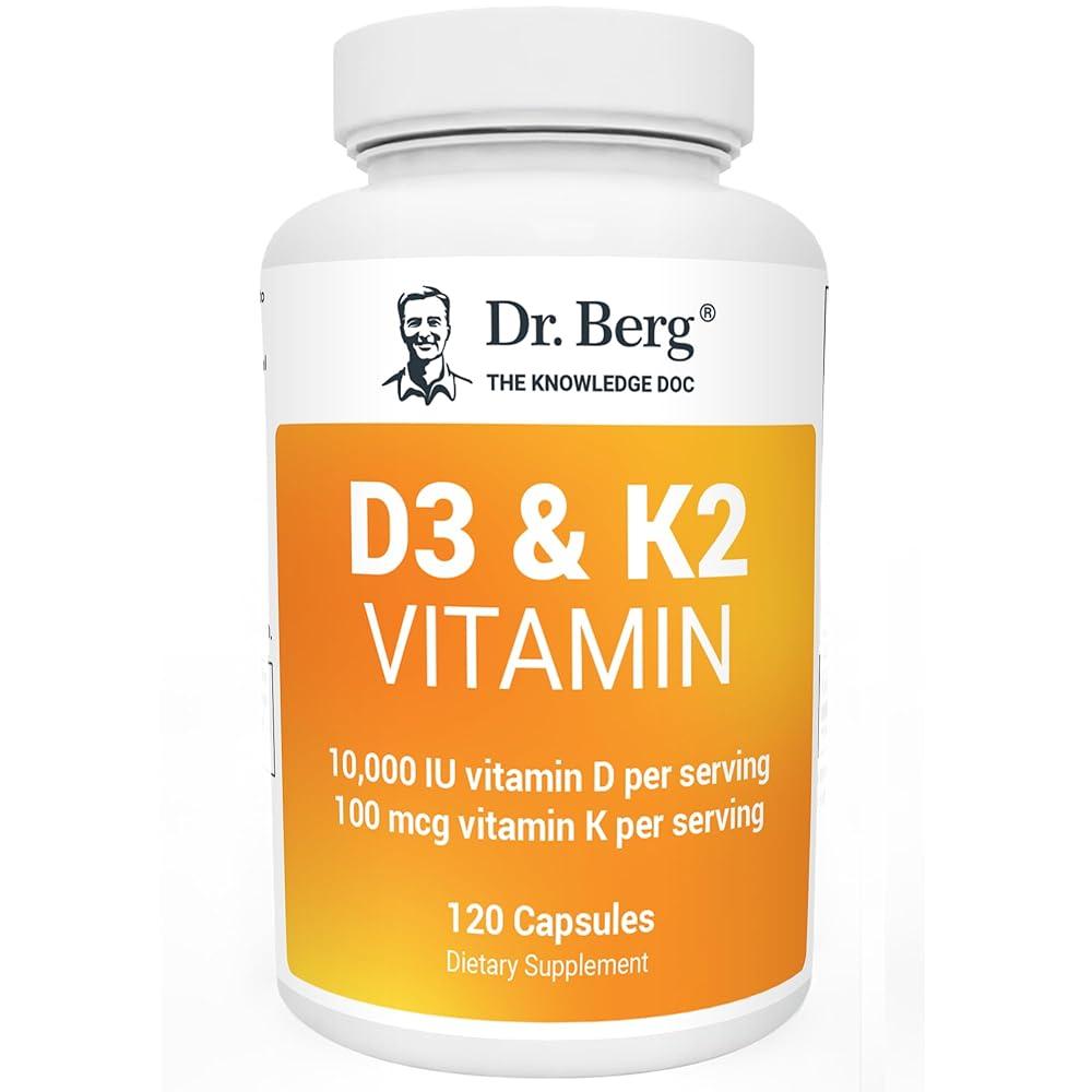 Dr. Berg’s D3K2 Supplement –...