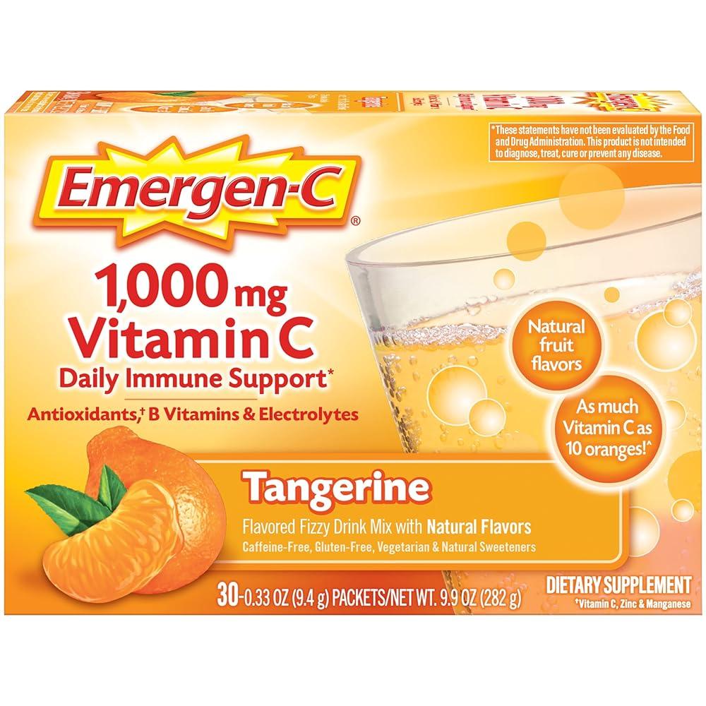 Emergen-C Tangerine Fizzy Drink Mix ...