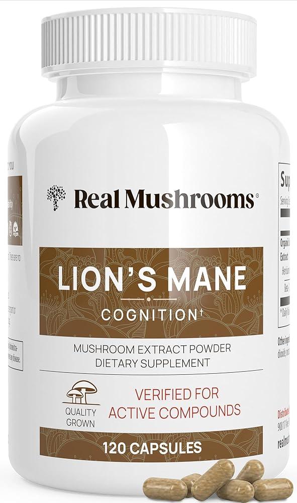 Focus Mushroom Capsules by Lions Mane