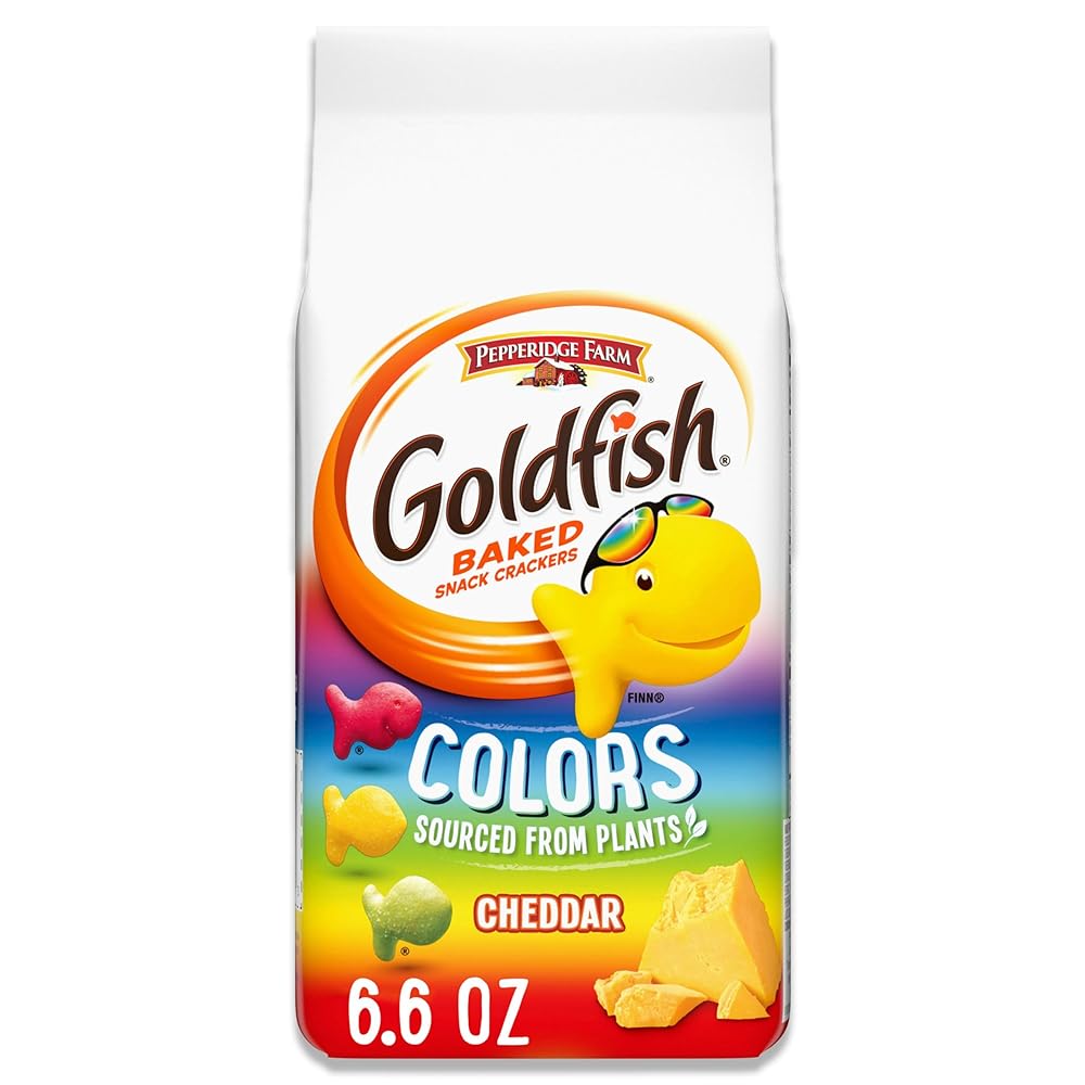 Goldfish Cheddar Colors Biscuit, 187g