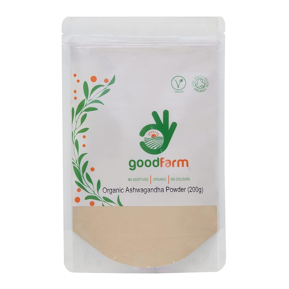 goodFarm Organic Ashwagandha Powder ...