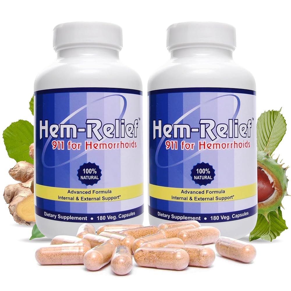 Herbal Hem-Relief 911 for Hemorrhoids