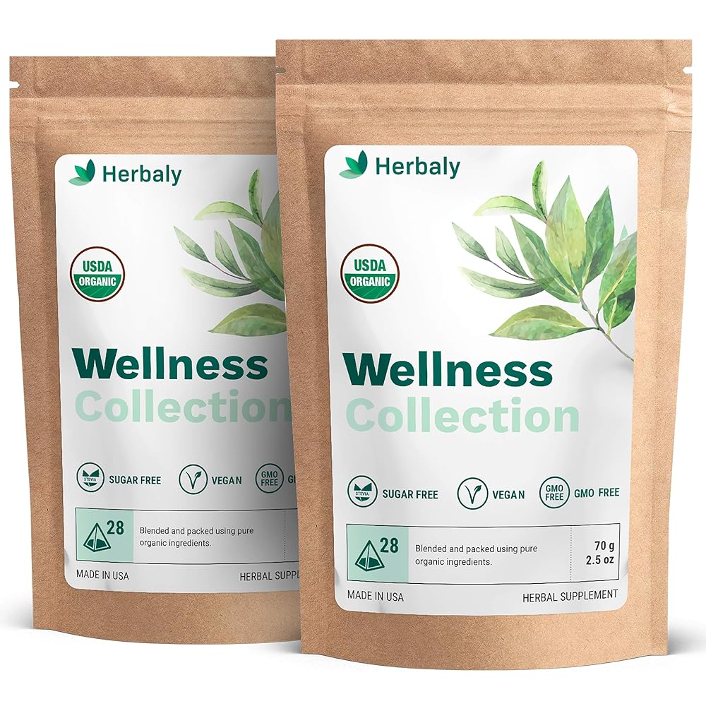 Herbaly Wellness Tea Collection, 28ct x3