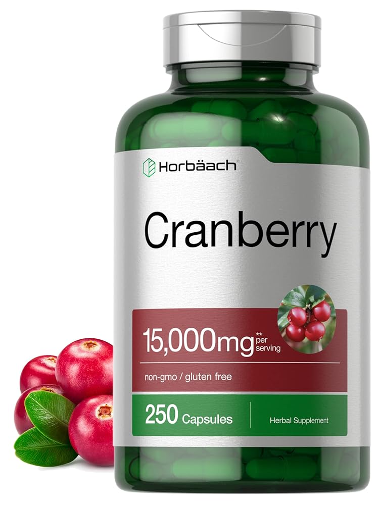 Horbaach Cranberry Vitamin C Capsules 1...