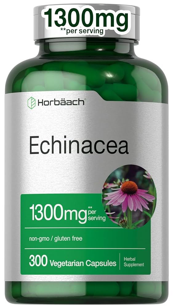 Horbaach Echinacea Extract Capsules 1300mg