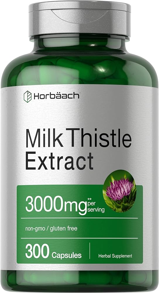 Horbaach Milk Thistle Extract 3000mg Su...