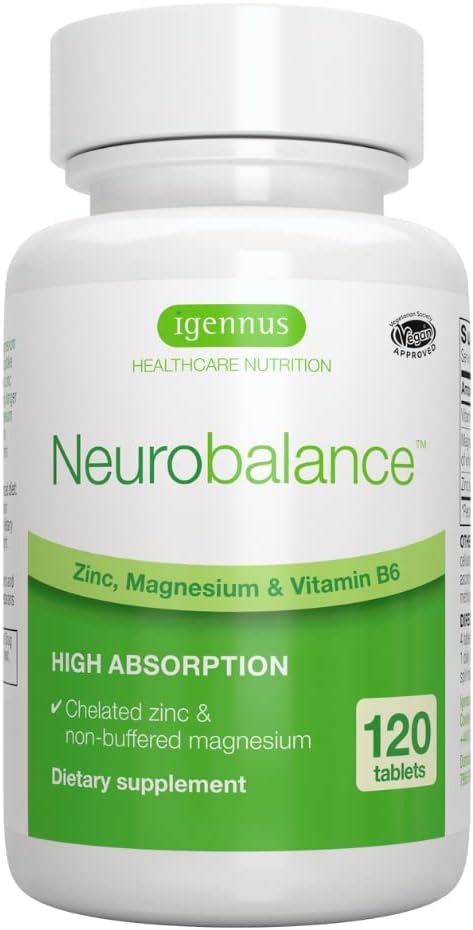 Igennus Neurobalance Zinc Magnesium B6 ...