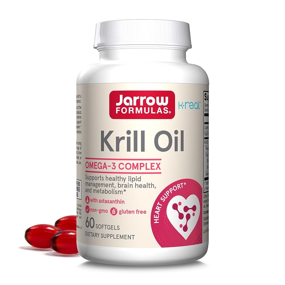 Jarrow Krill Oil Softgels with Astaxanthin