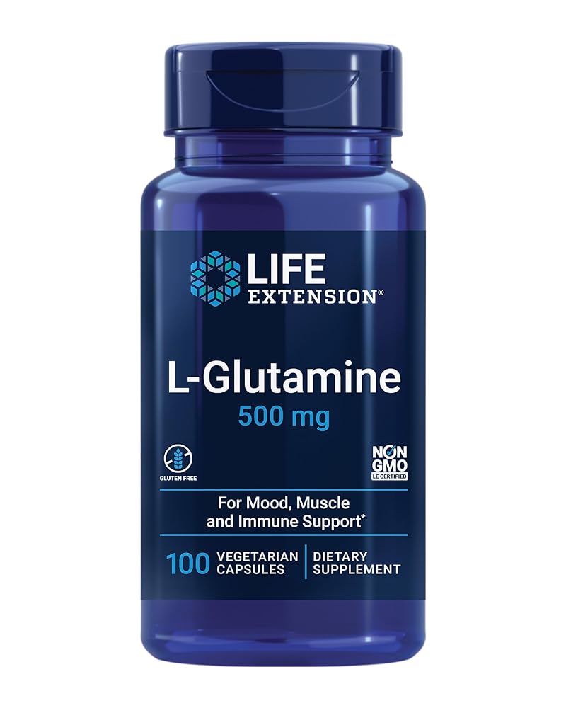 L-Glutamine 500mg – Muscle & ...