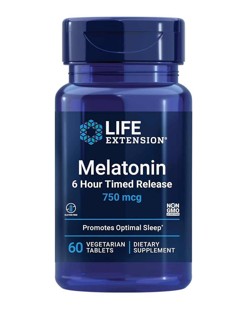 Life Extension Melatonin Timed Release ...