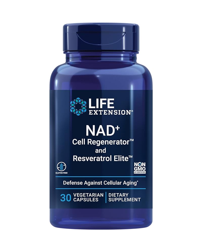 Life Extension NAD+ & Resveratrol C...
