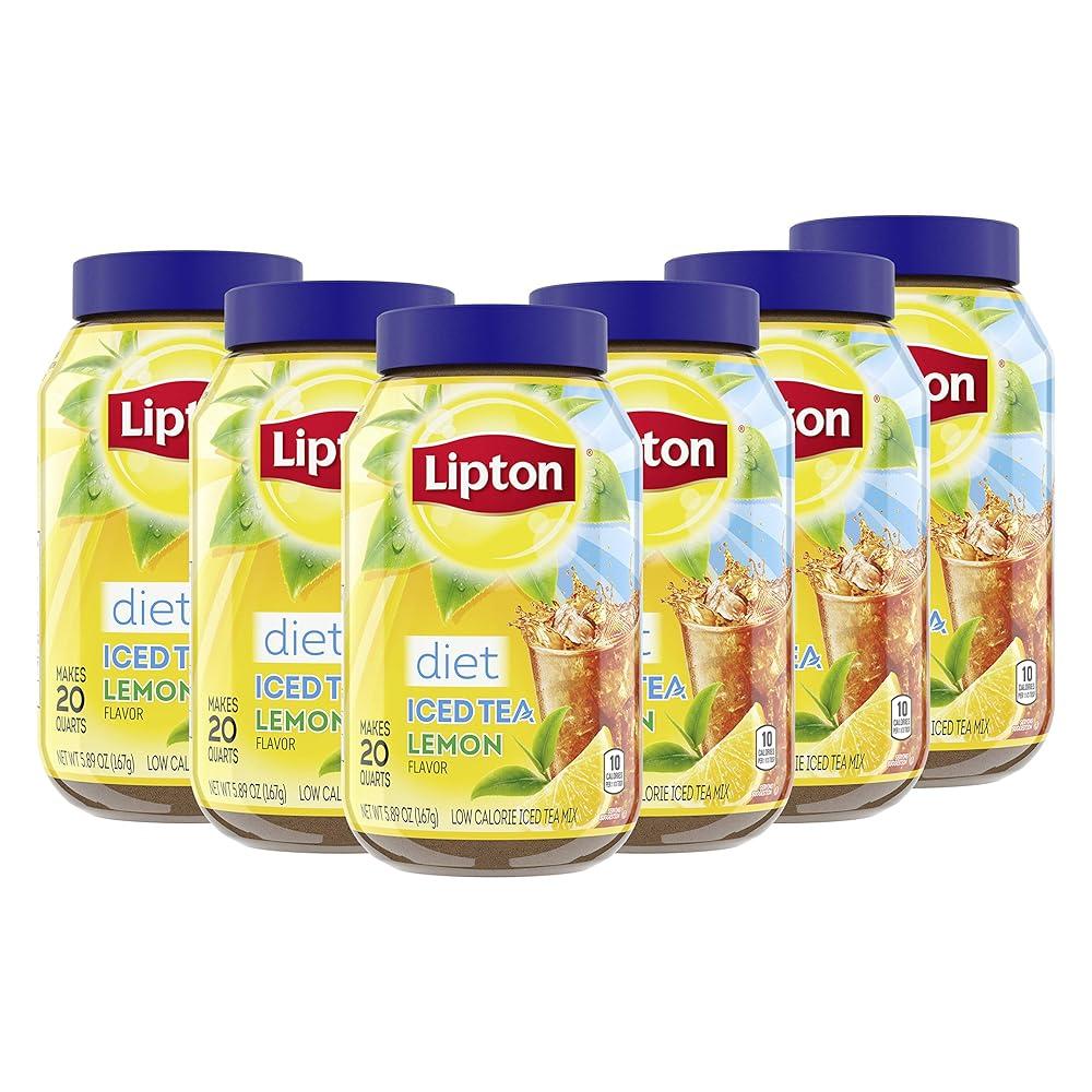 Lipton Diet Lemon Iced Tea Mix Pack