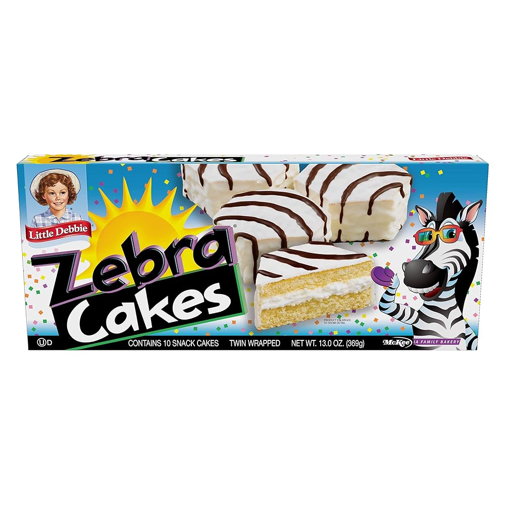 Little Debbie Zebra Cakes, 10-Pack