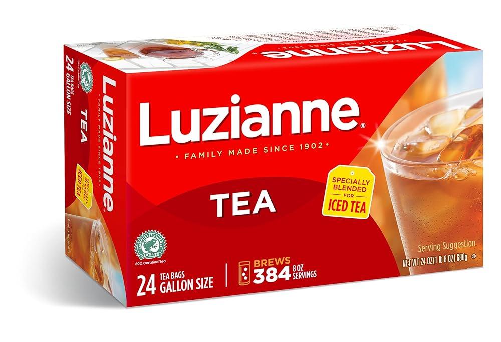 Luzianne Unsweetened Iced Tea Bags, 24 ...