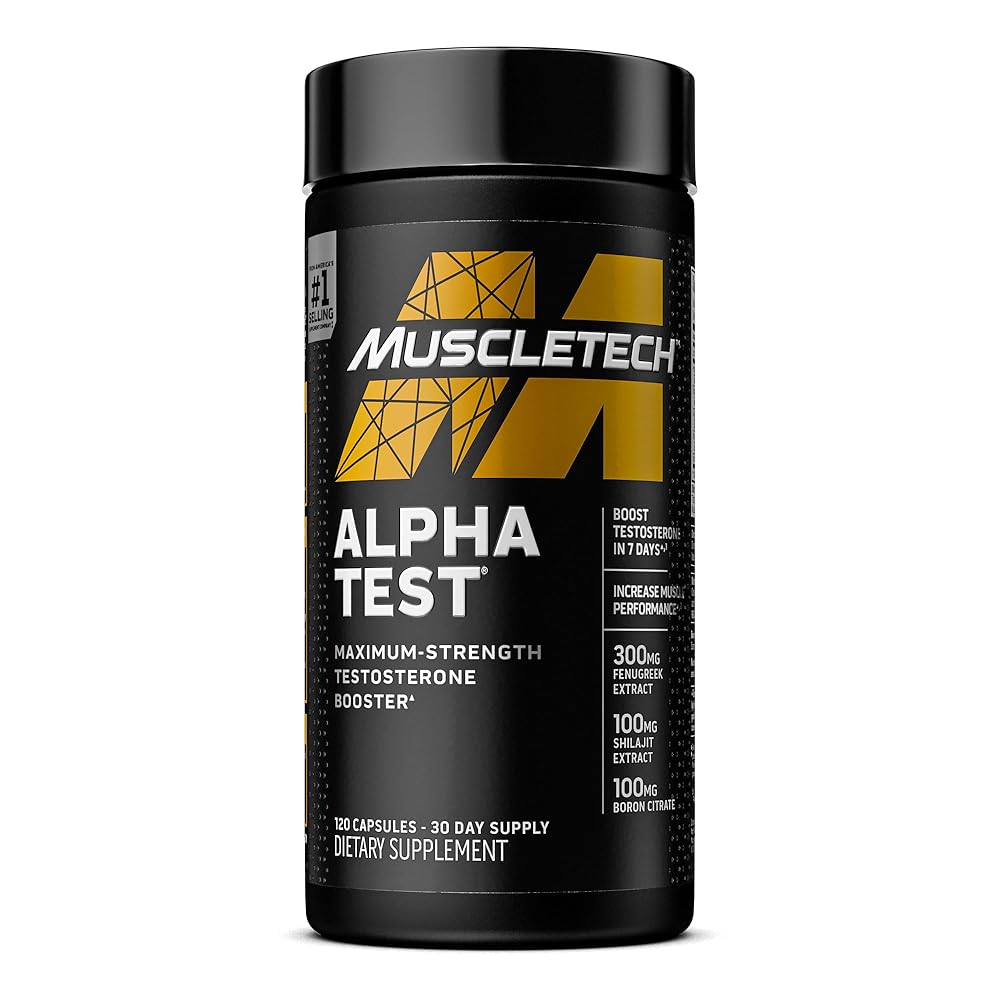 MuscleTech AlphaTest ATP Testosterone B...