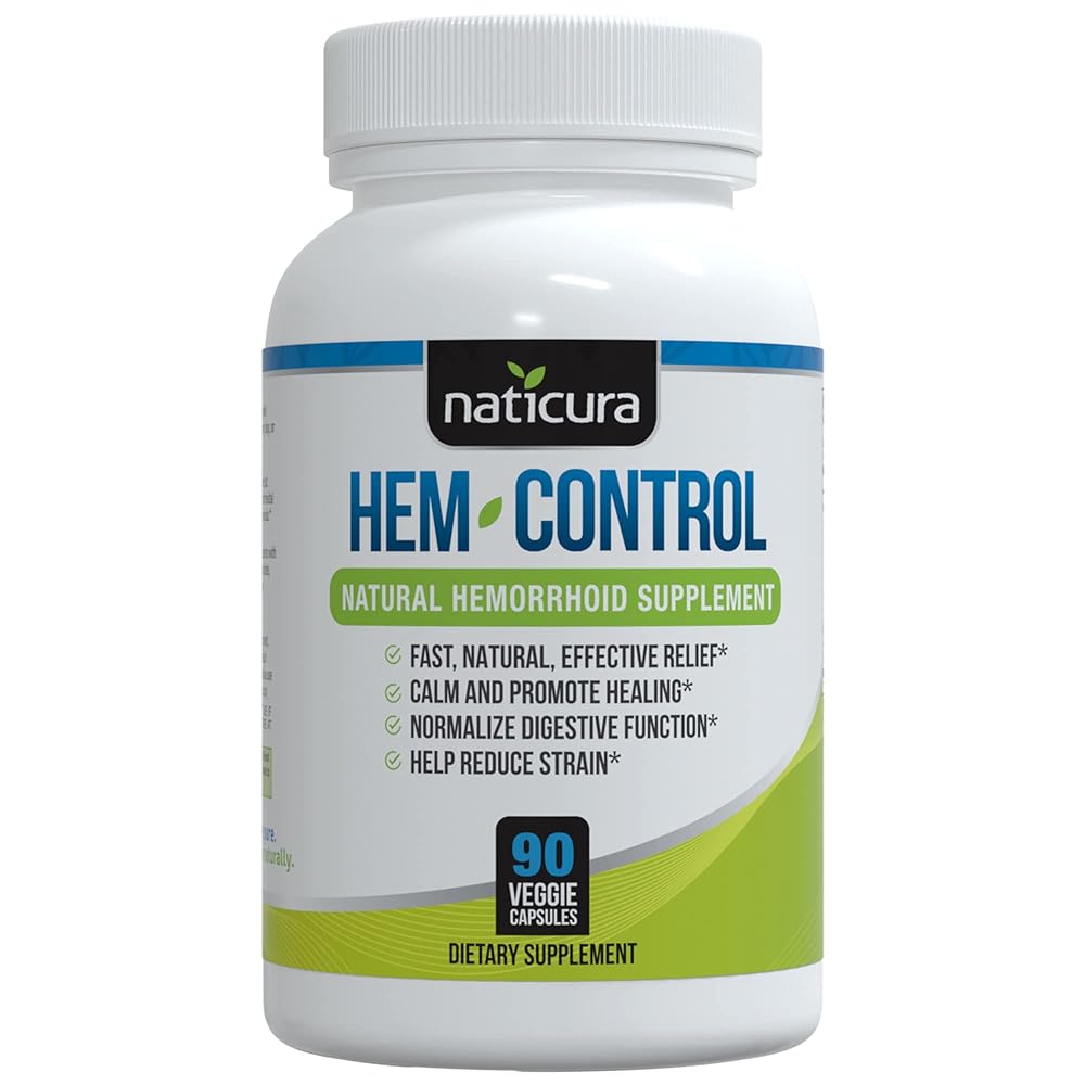 Naticura Hem-Control Vegan Supplement &...