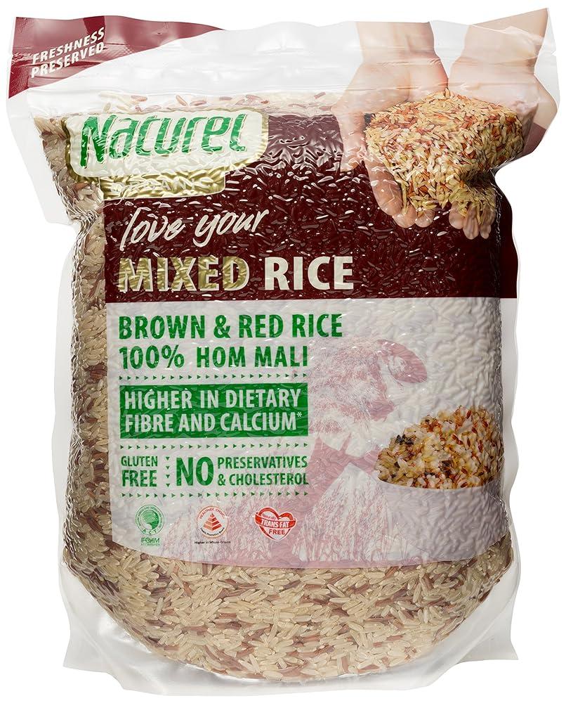 Naturel Organic Brown & Red Rice, 2kg