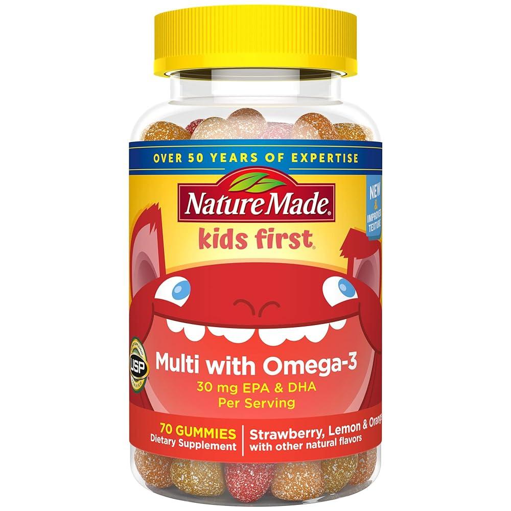Nature Made Kids Multivitamin with Omega-3
