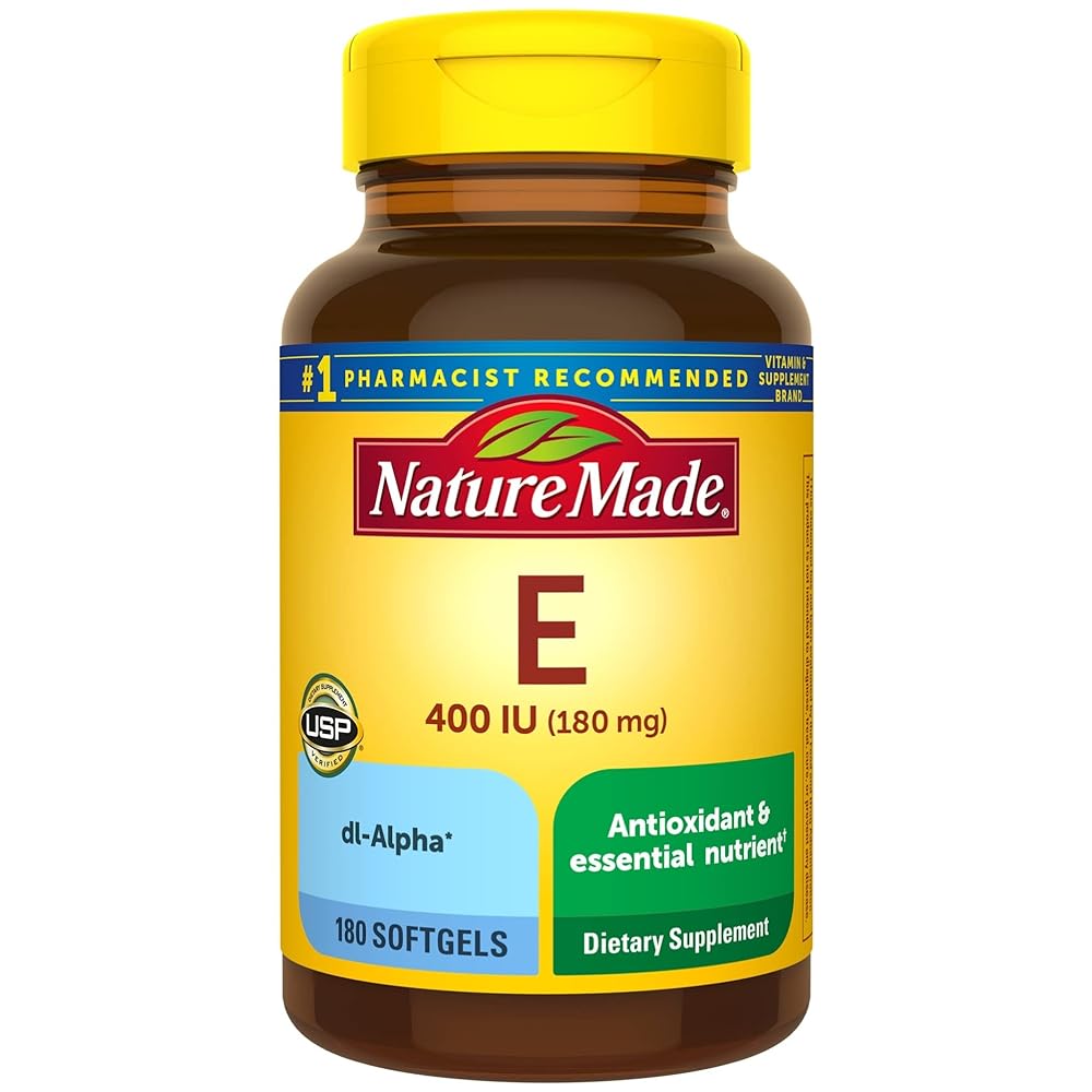 Nature Made Vitamin E 180mg Softgels