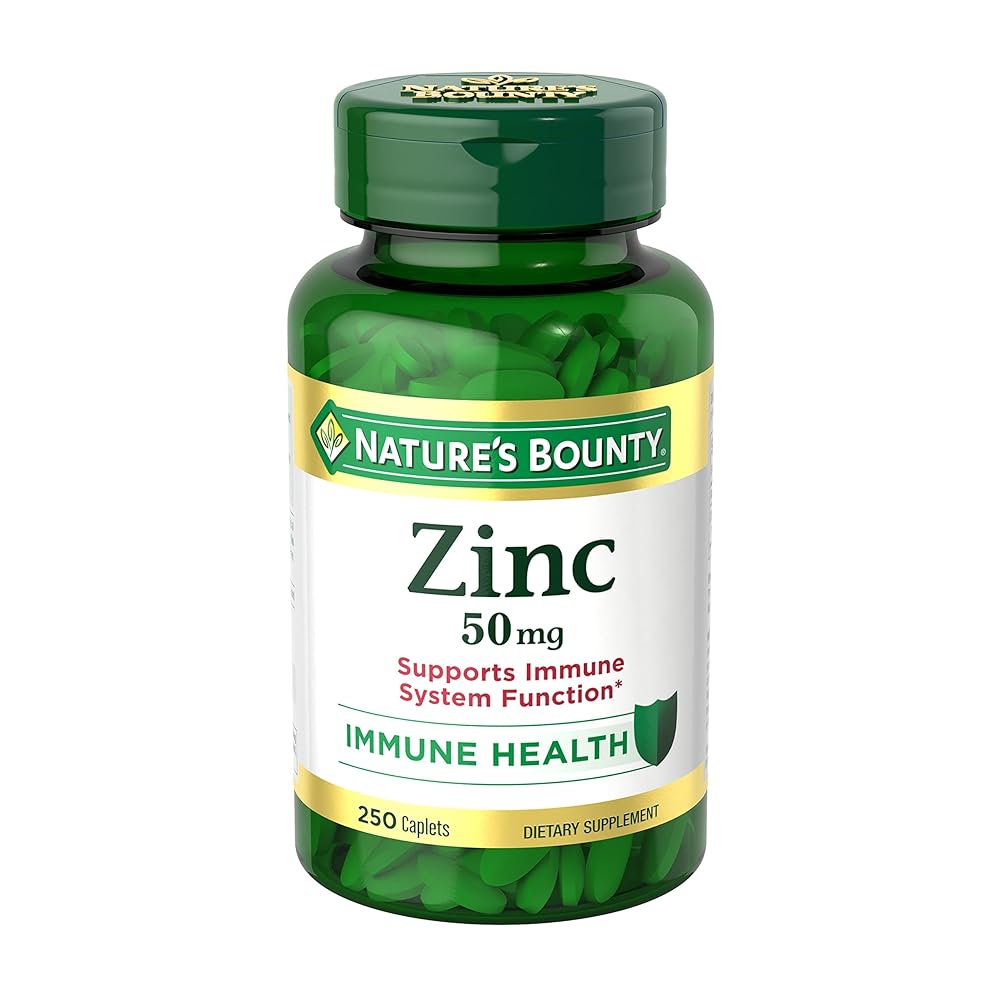 Nature’s Bounty Zinc 50mg Supplement
