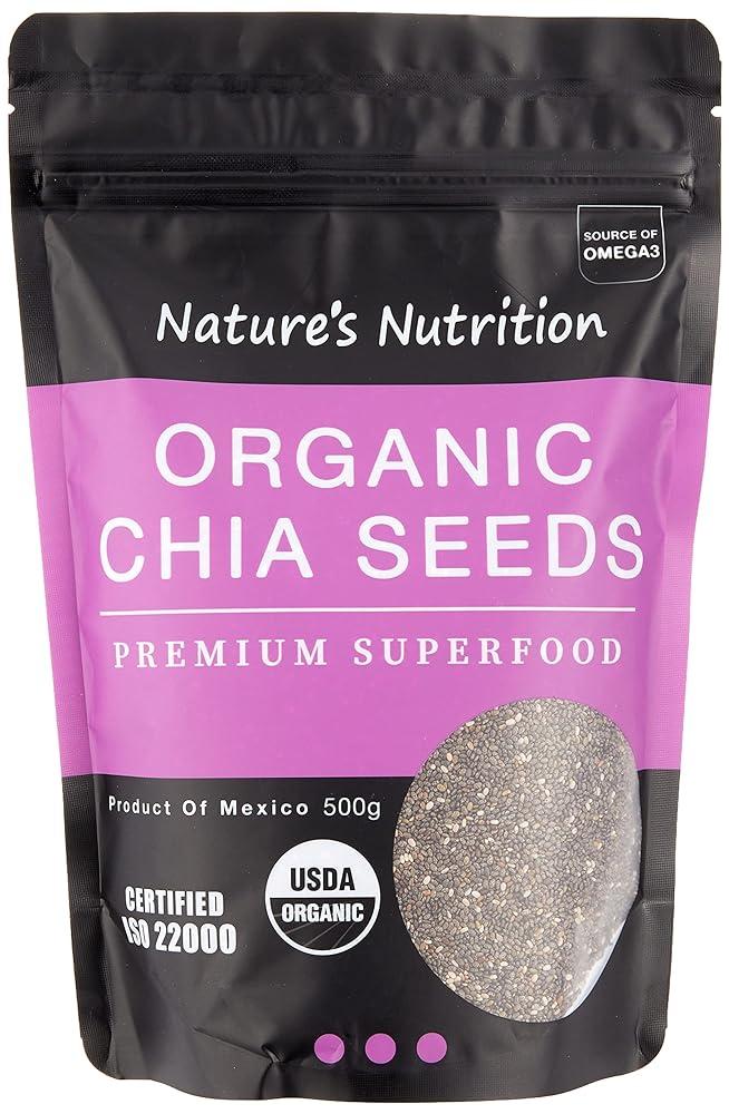 Nature’s Nutrition Organic Chia S...