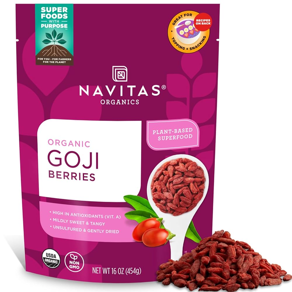 Navitas Organics Goji Berries, 16 oz