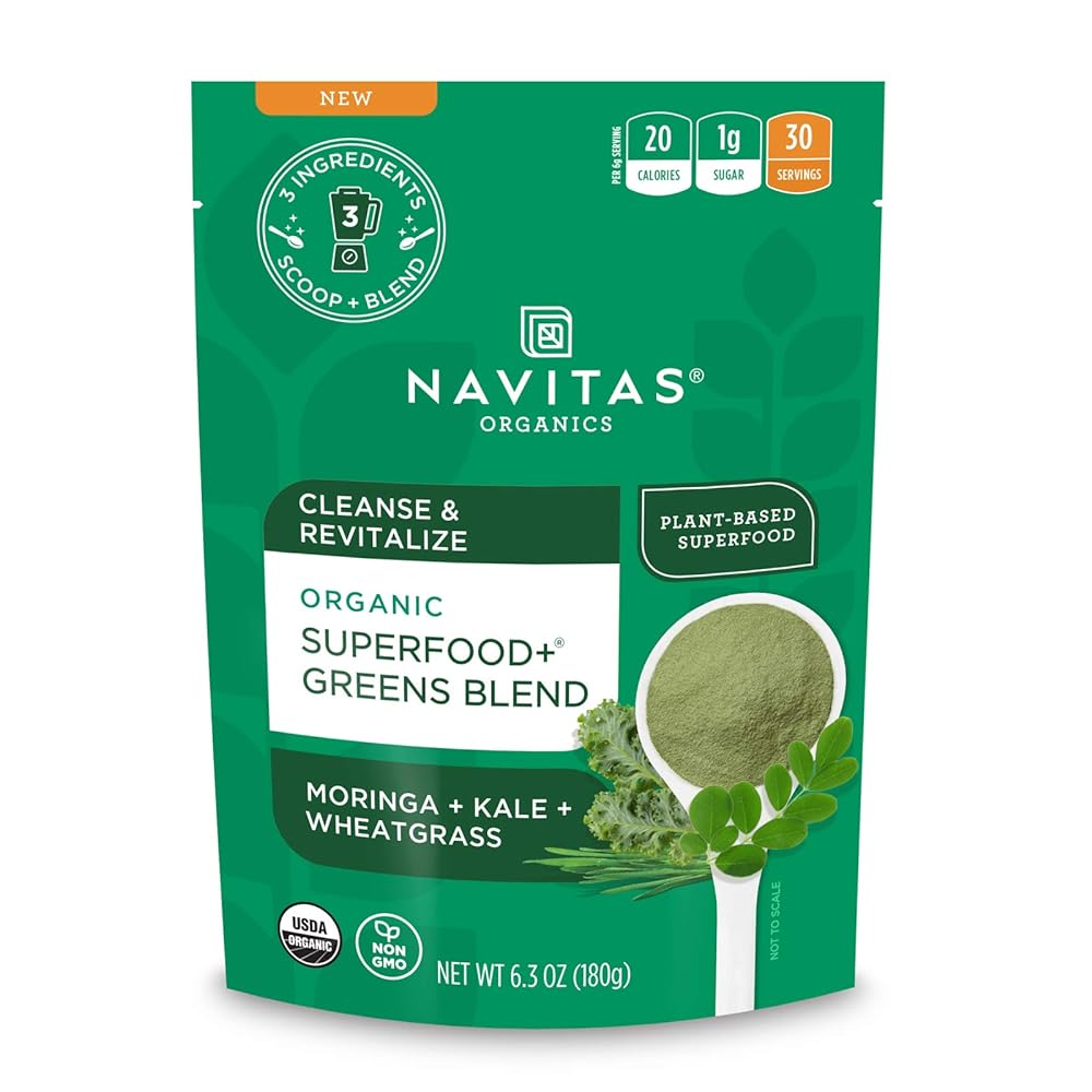 Navitas Organics Superfood+ Greens Blen...