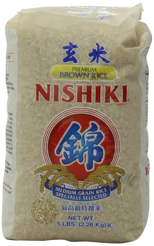 NISHIKI Premium Brown Rice, 5lb Pack