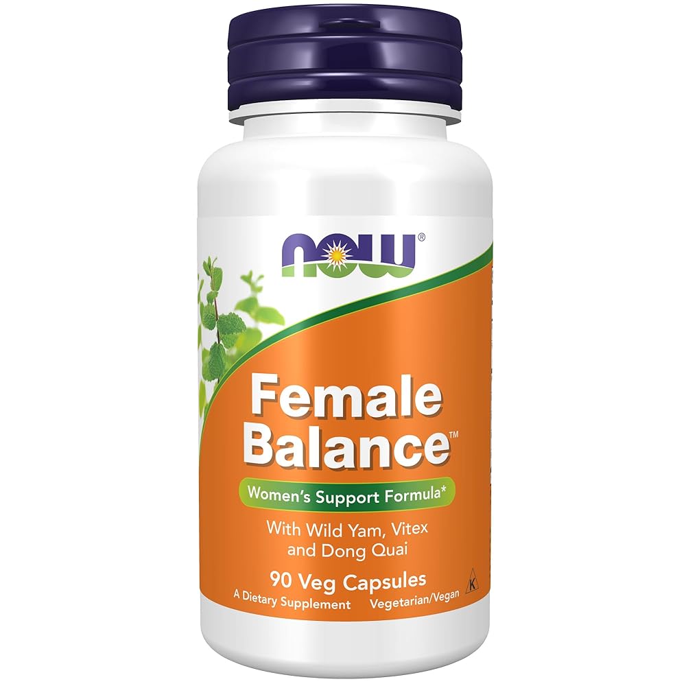 NOW Female Balance Supplement, 90 Capsules