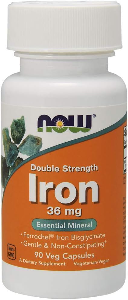 Now Foods Iron Double Strength Capsules