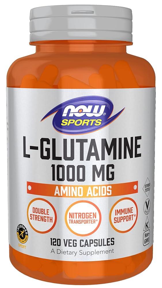 Now Foods L-Glutamine Double Strength C...