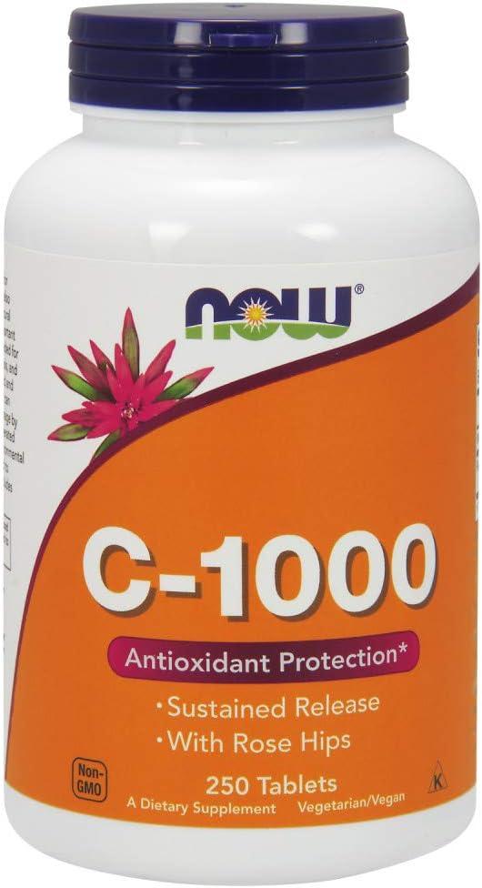 NOW Vitamin C-1,000 with Rose Hips