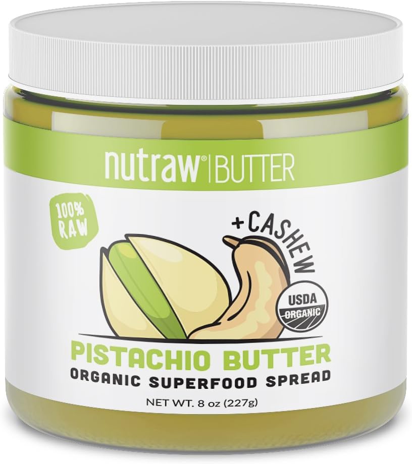 Nutrawbar Pistachio Cashew Butter Sprea...