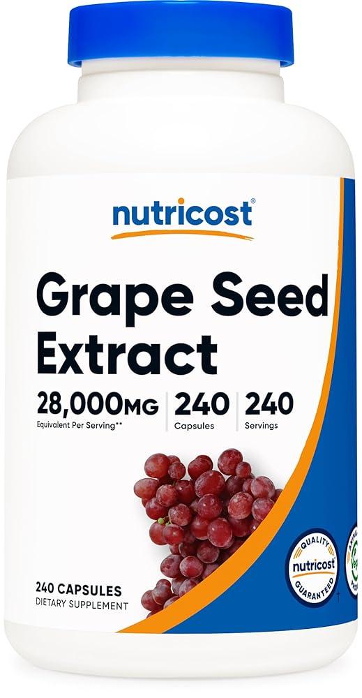 Nutricost Grape Seed Extract – 28...