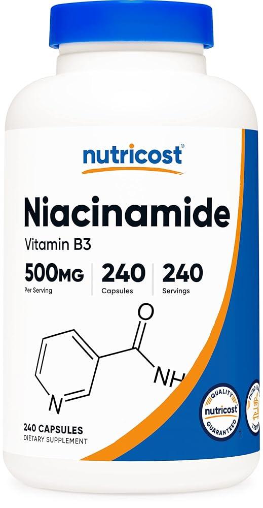 Nutricost Niacinamide 500mg Capsules &#...