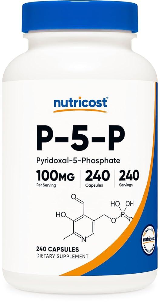 Nutricost P5P Vitamin B6 Capsules