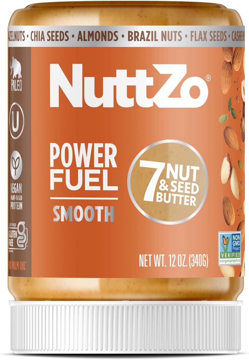 Nuttzo Power Fuel Smooth, 12 oz