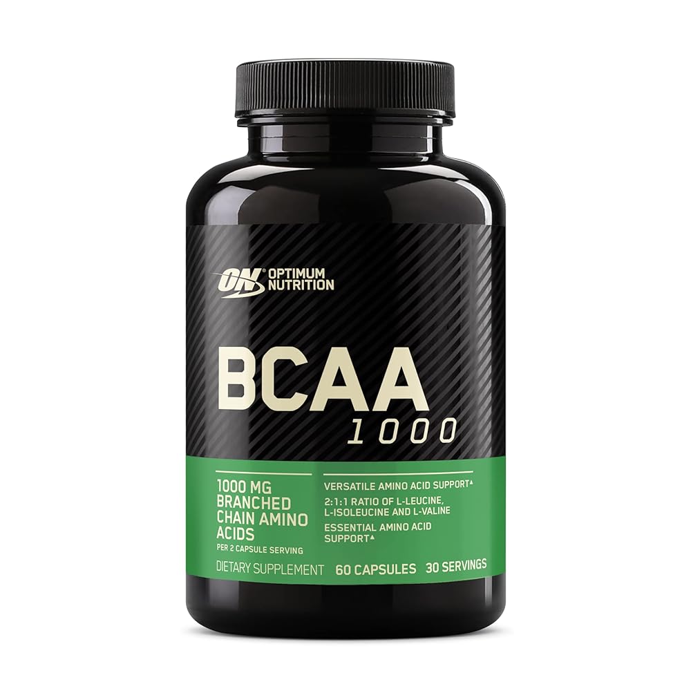 Optimum Nutrition BCAA Capsules, 1000mg
