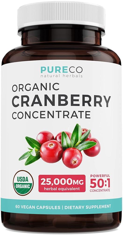 Organic Cranberry Pills – UTI Sup...