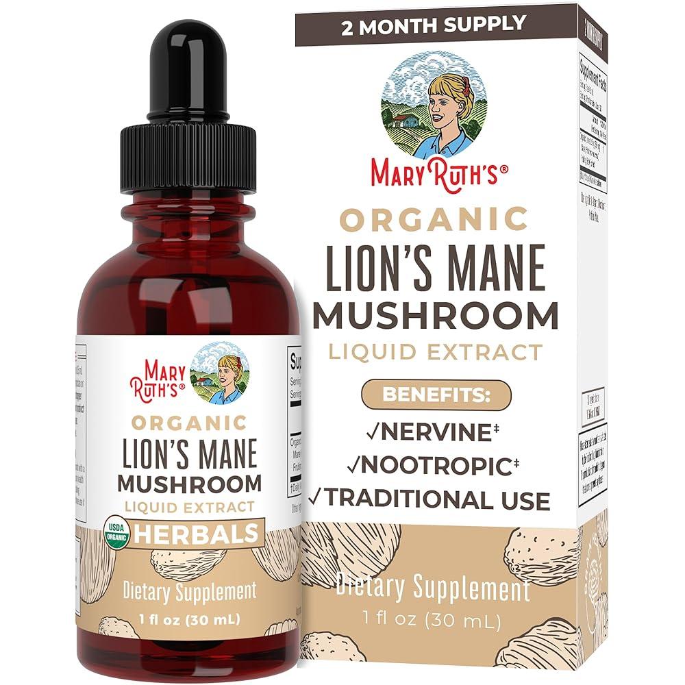 Organic Lions Mane Herbal Drops