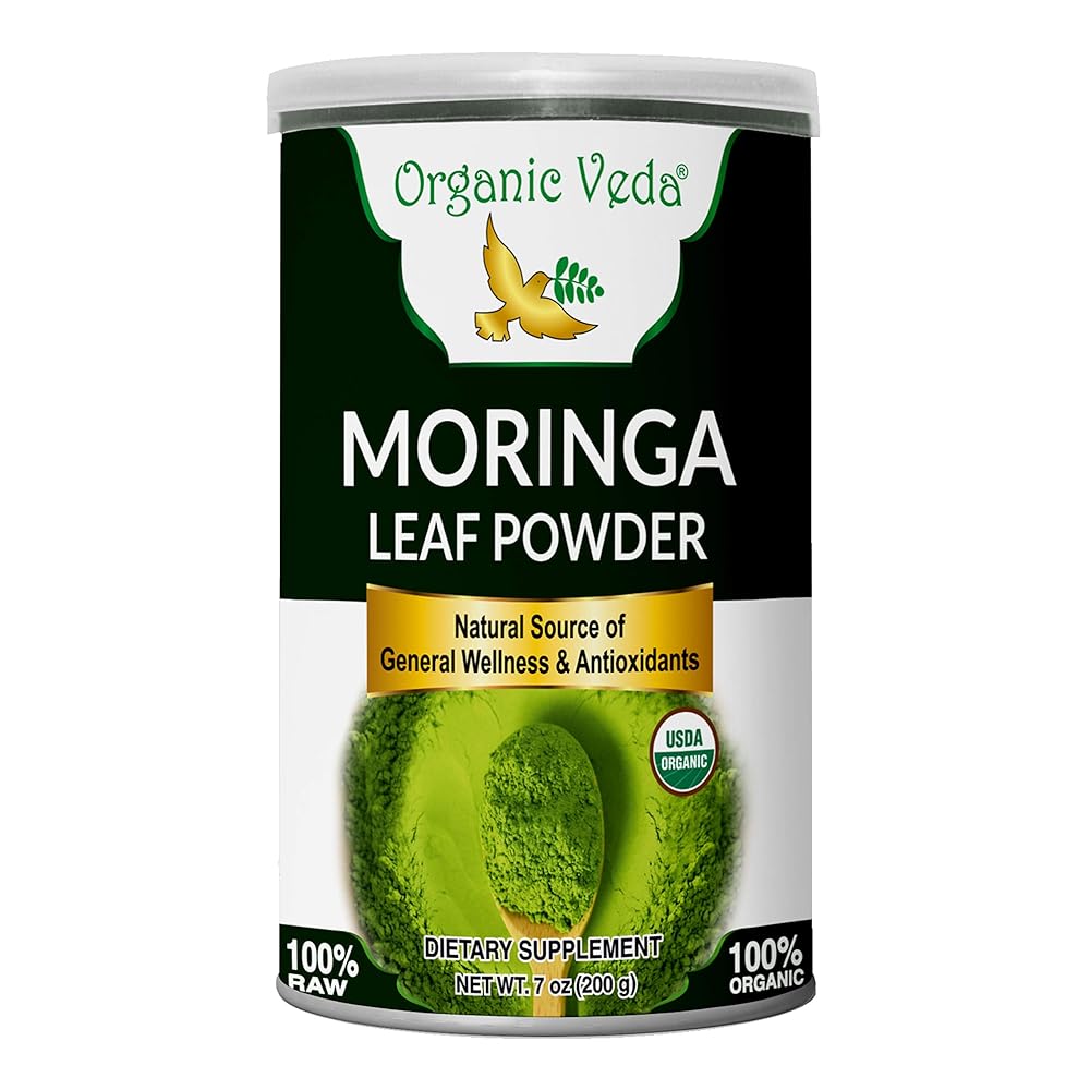 Organic Veda Moringa Leaf Powder