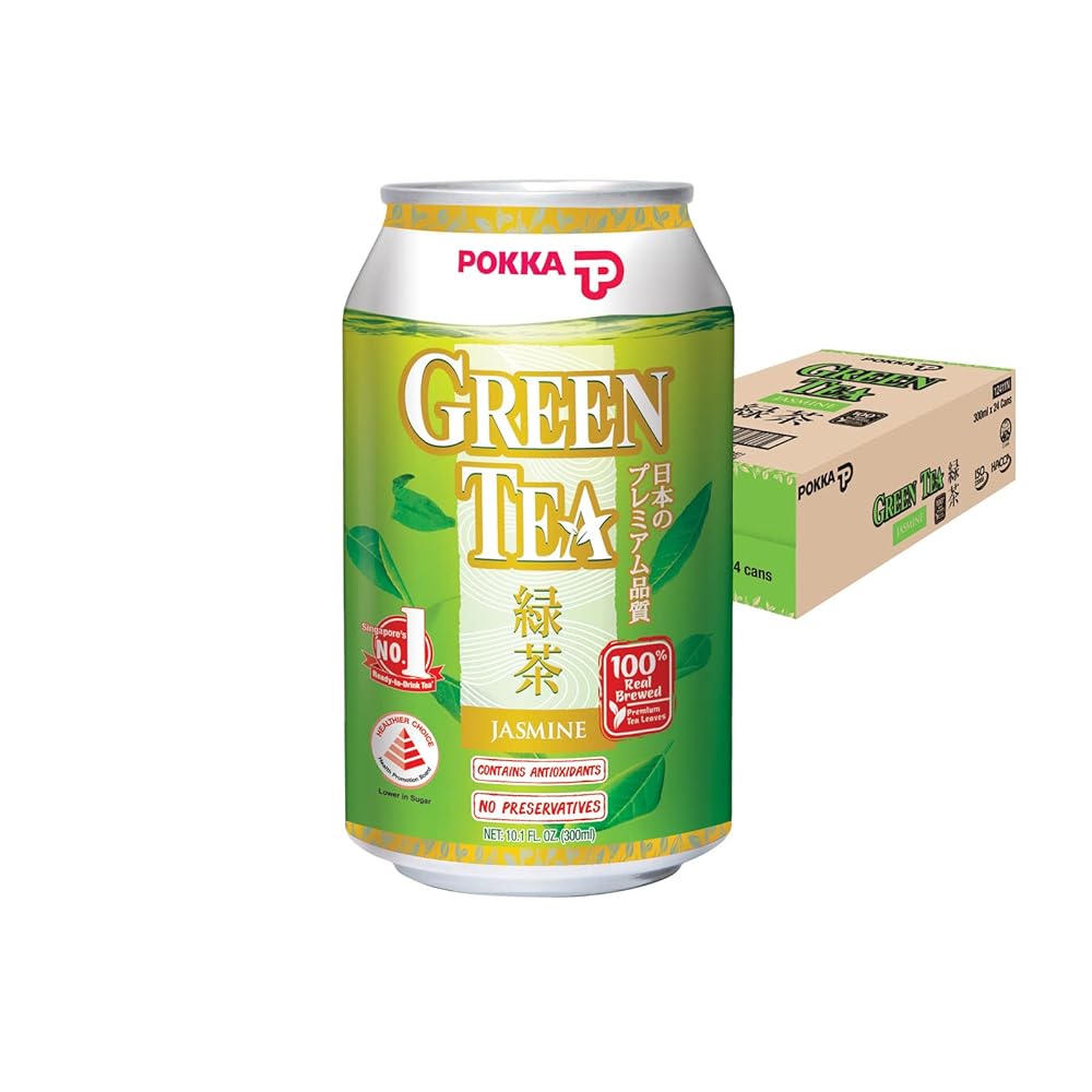 Pokka Jasmine Green Tea, 24 Pack