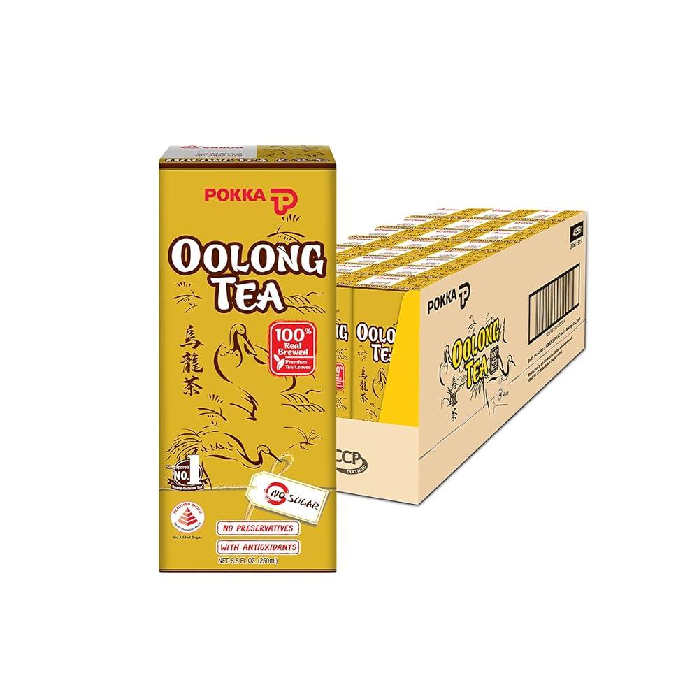 Pokka Oolong Tea No Sugar, 24-Pack