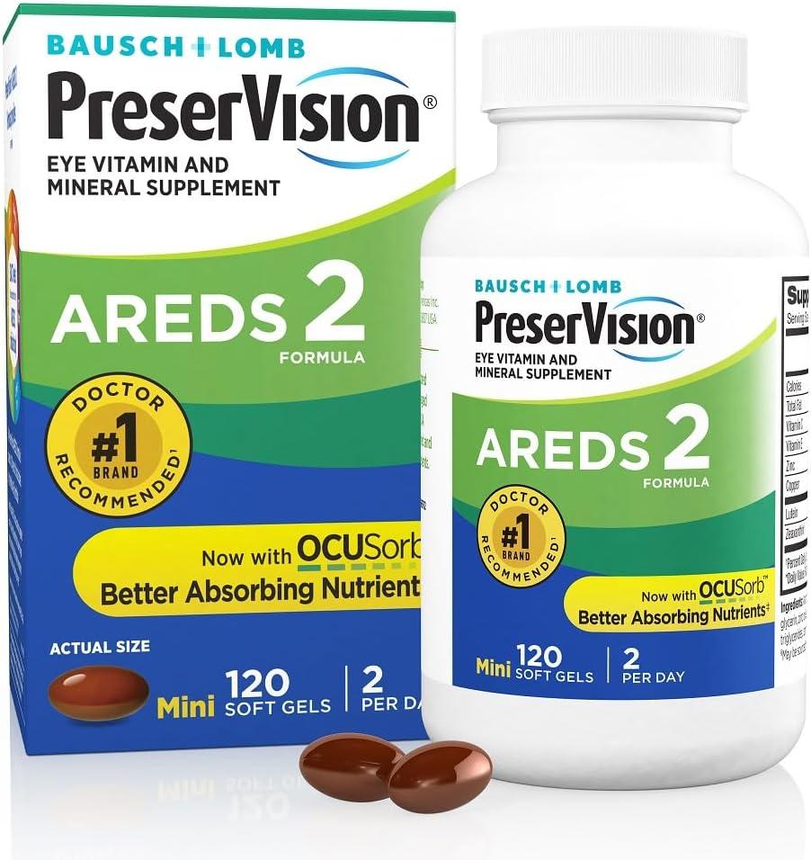 PreserVision AREDS 2 Eye Supplement wit...