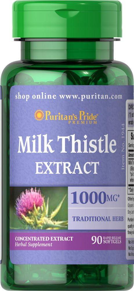 Puritan’s Pride Milk Thistle Extr...