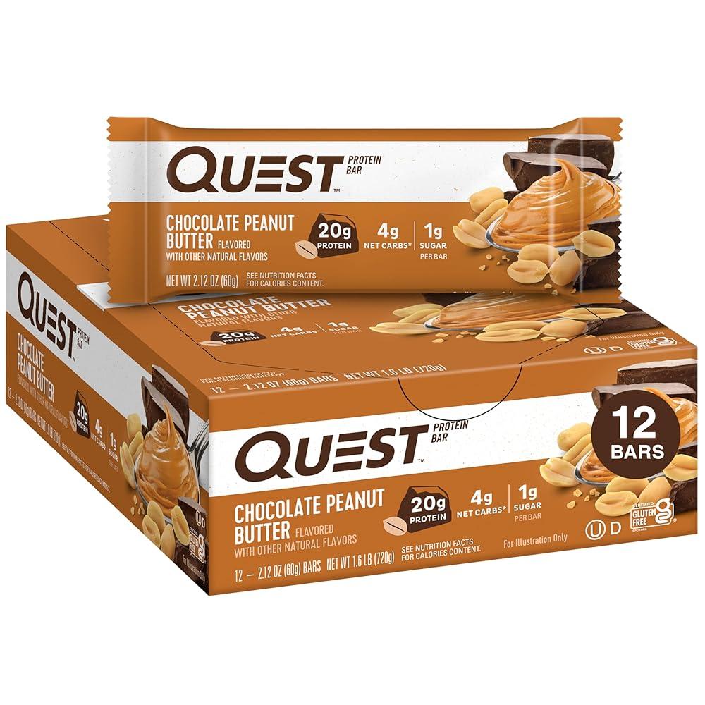 Quest Chocolate Peanut Butter Protein Bar